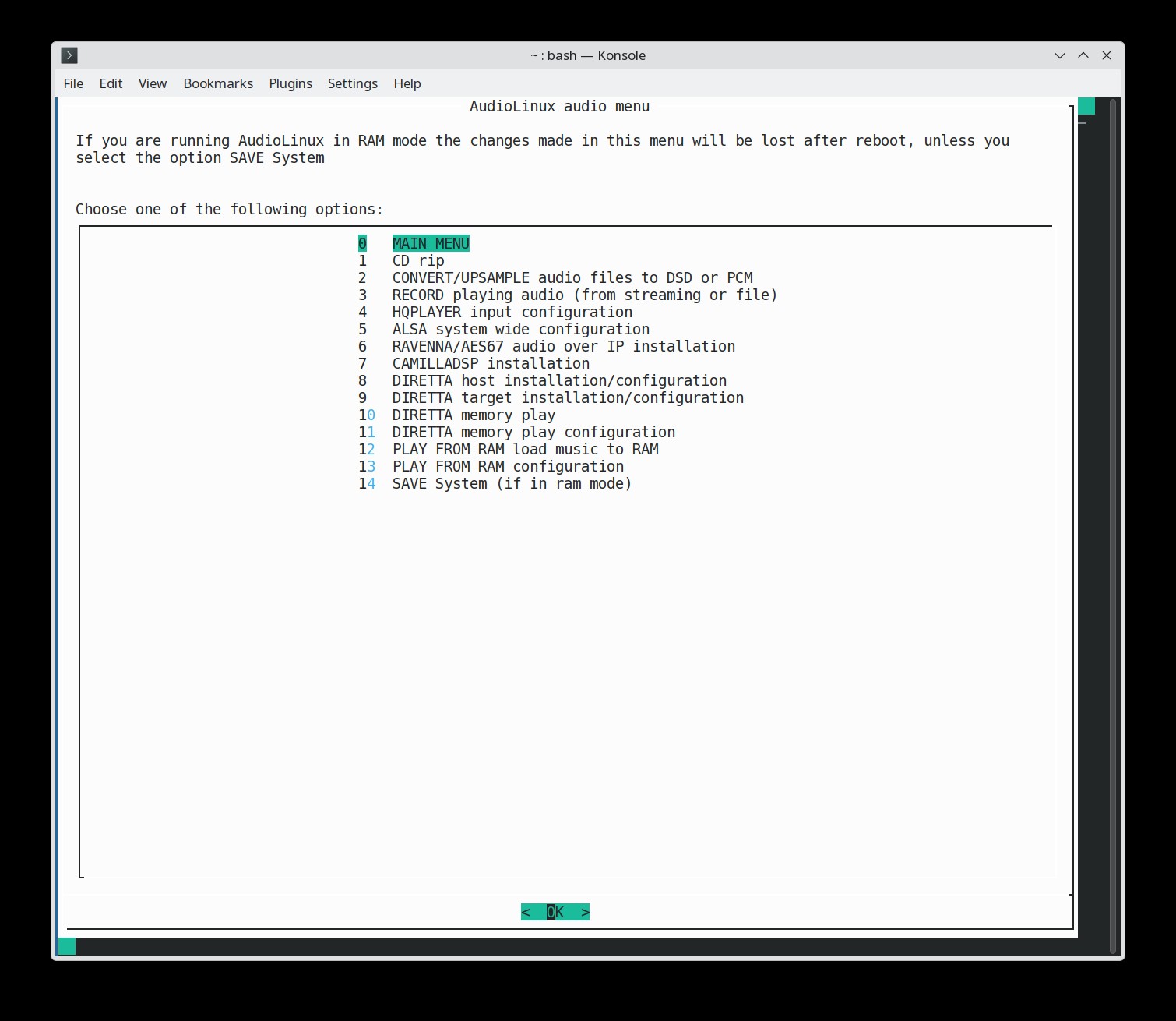 Audiolinux The Audiophile Realtime Plug Play Operative System